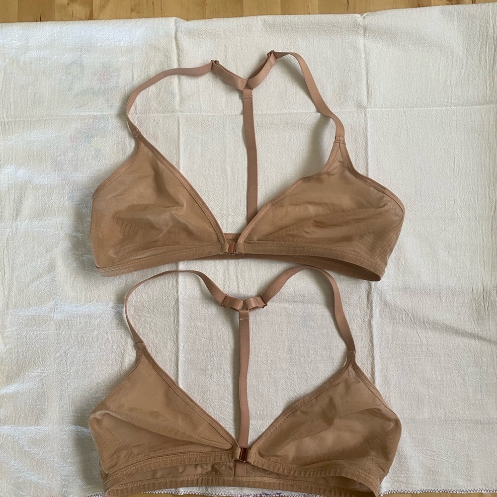 Negative underwear mesh bralettes (2)